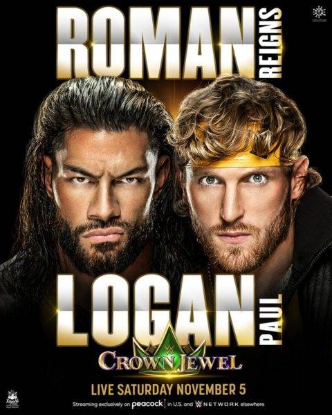 Roman Reigns vs Logan Paul - Crown Jewel 2022
