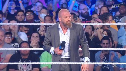 Triple H en WrestleMania 38