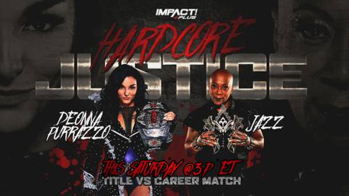 Resultados Impact Hardcore Justice 2021 | Deonna Purrazzo vs. Jazz