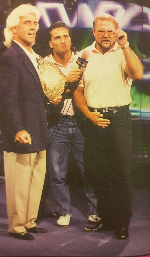 Ric Flair, Paul Roma y Arn Anderson