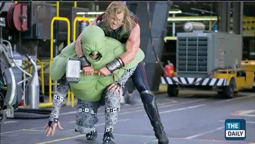 Thor vs &quote;The Hulk&quote; - The Avengers