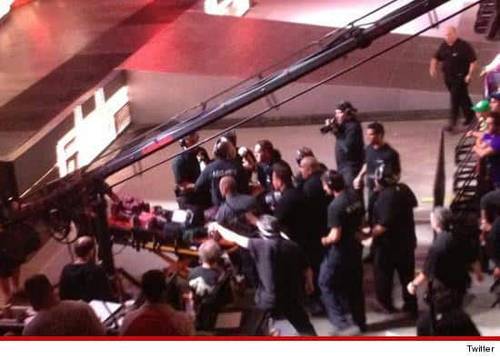 Jerry Lawler Colapsa en RAW (9/9/2012) / Redes Sociales