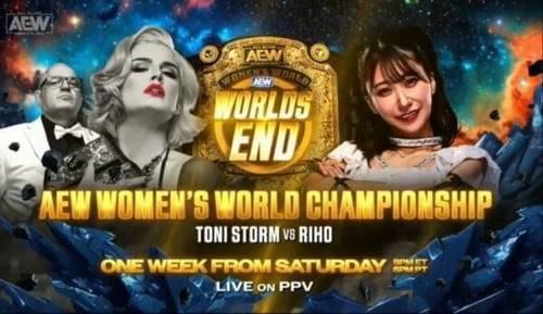 Superluchas - Riho competirá por el Campeonato Femenil AEW contra Toni Storm.