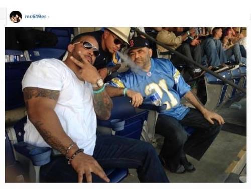 Rey Mysterio publicó ésta foto en su cuenta de Instagram