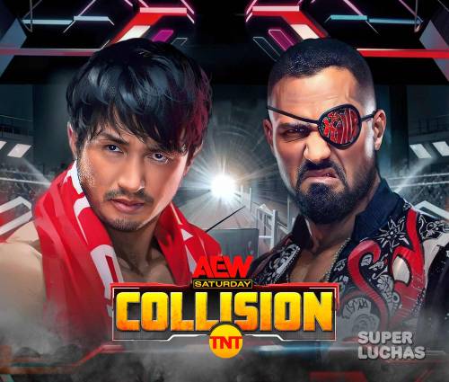 Cobertura y resultados AEW Collision 16 de mayo 2024 | Katsuyori Shibata vs. Rocky Romero