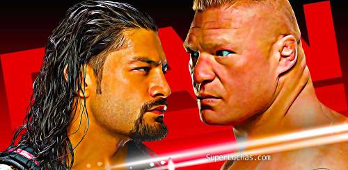 Raw Brock Lesnar Roman Reigns