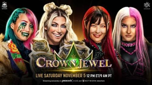 Asuka y Alexa Bliss vs IYO SKY y Dakota Kai Crown Jewel 2022
