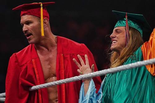 Randy Orton con Riddle en WWE en 2022