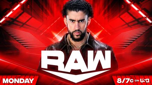 Bad Bunny estara en Raw este proximo lunes