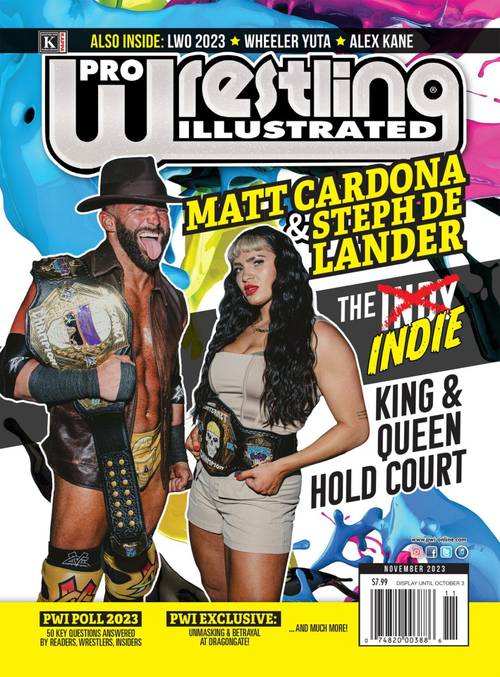 Superluchas - La portada de pro wrestling ilustrada presenta un extenso análisis de Matt Cardona luego de 3 años en WWE.