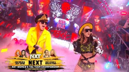 Toxic Attraction WWE NXT 4 de octubre 2022