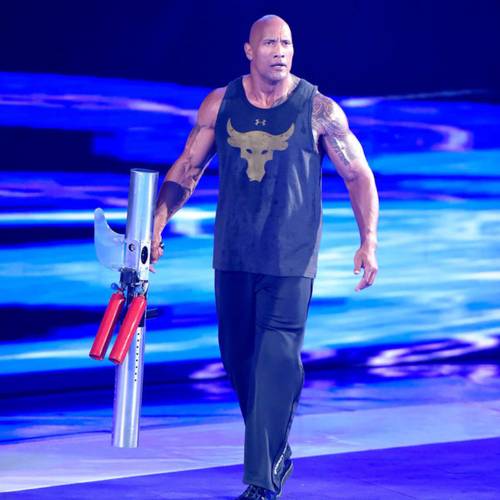 The Rock durante WrestleMania 32 WWE