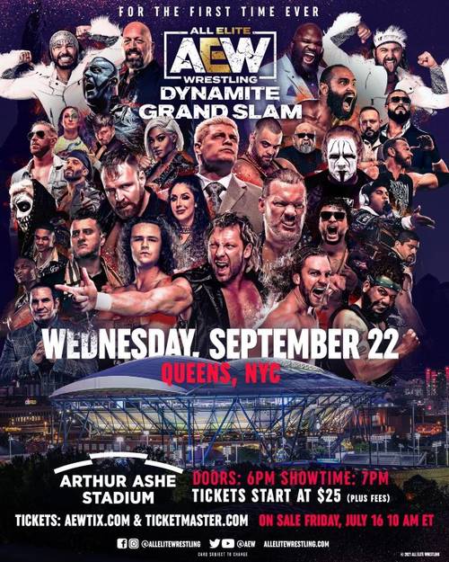 AEW Dynamite Grand Slam en Queens, New York / AEW