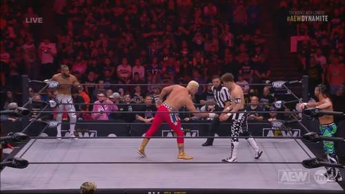 Cody Rhodes y Dante Martin - AEW Dynamite 29 de septiembre 2021