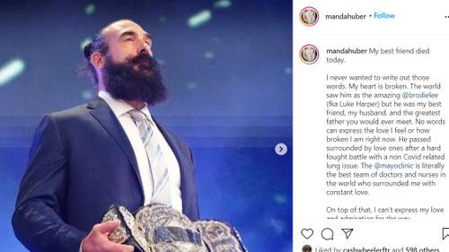 Revelada la causa de la muerte de Brodie Lee Superluchas