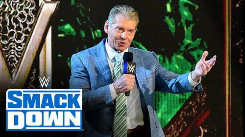 Vince McMahon en el episodio de Friday Night SmackDown del 24 de abril de 2020 - WWE