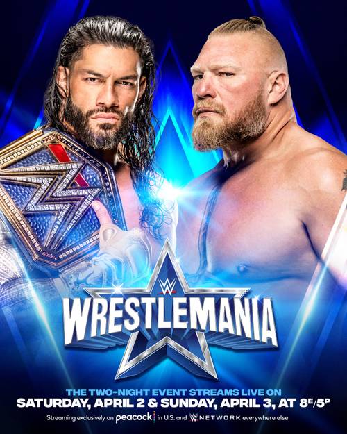 Roman Reigns vs Brock Lesnar - WrestleMania 38