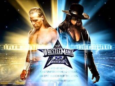 Shawn Michaels vs. The Undertaker - WM25
