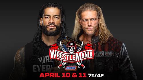 Roman Reigns vs. Edge para WrestleMania 37 - WWE