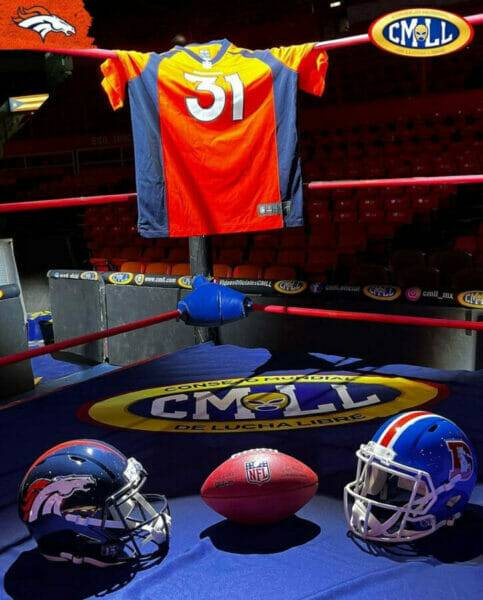 Denver Broncos y el CMLL