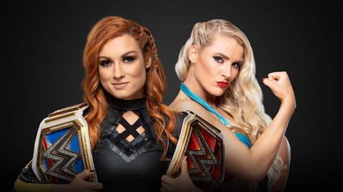 Becky Lynch defiende el Campeonato Femenil Raw y no el Campeonato Femenil SmackDown ante Lacey Evans el 19 de mayo durante el PPV WWE Money in the Bank 2019 / WWE.com