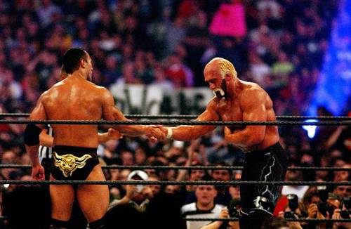 WrestleMania X8 WrestleMania 18 The Rock vs. Hulk Hogan