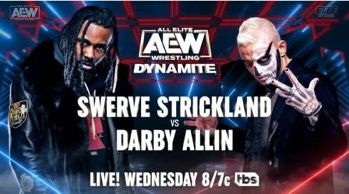 Swerve Strickland vs Darby Allin para AEW Dynamite 12 04 2023