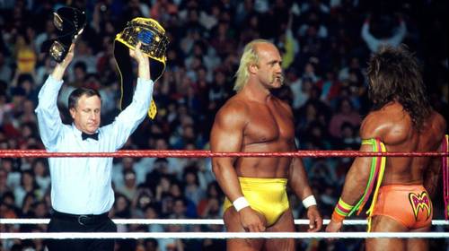 Hulk Hogan vs. Ultimate Warrior en WrestleMania 6