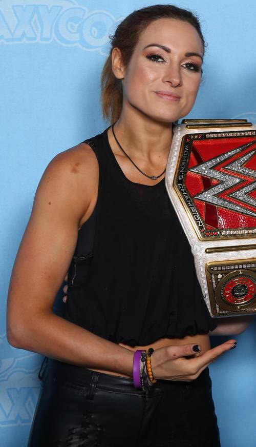 Becky Lynch como Campeona Raw en la Galaxycon (25/07/2019) / Super Festivals / WWE