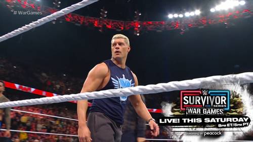 Superluchas - Drew McIntyre reacciona al juego de supervivencia en vivo de este sábado, que presenta el regreso de Randy Orton.