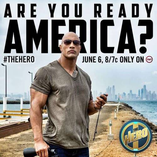 The Rock anfitrión en The Hero // imagen por Twitter @TheRock