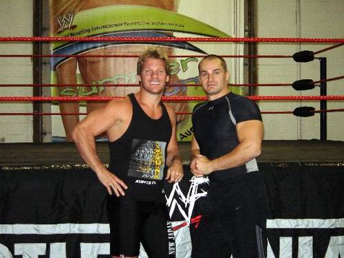 Chris Jericho & Lance Stom 2007 - academy.stormwrestling.com