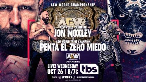 Jon Moxley vs Penta AEW Dynamite 26 10 2022