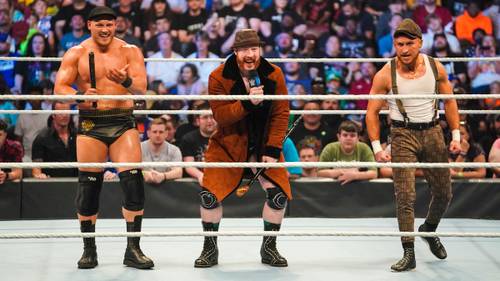 Ridge Holland, Sheamus y Butch en WWE