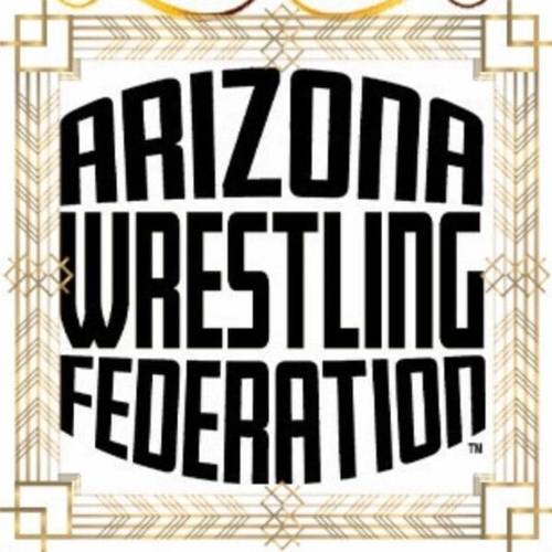 Superluchas - Logotipo de la Arizona Wrestling Federation, que muestra la era New Dawn 2024.
