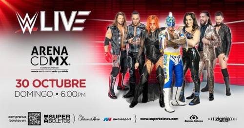 WWE Live Ciudad de Mexico 2022