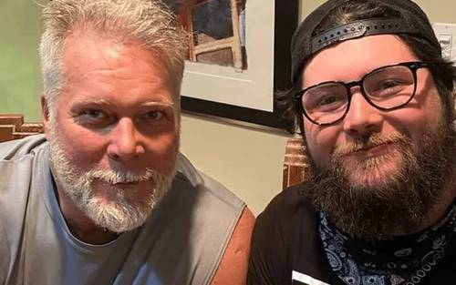 Kevin Nash y su hijo Tristen Nash