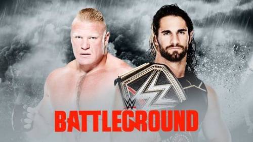 Brock Lesnar vs Seth Rollins - WWE Battleground