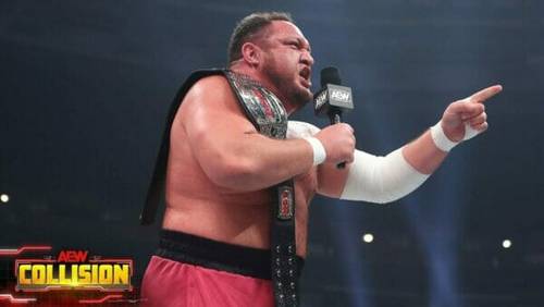 Samoa Joe en AEW Collision 05-08-2023 - AEW