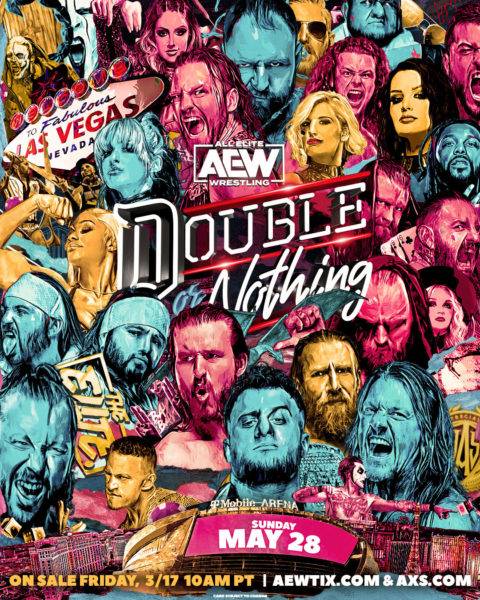 Afiche de AEW Double or Nothing 2023 AEW