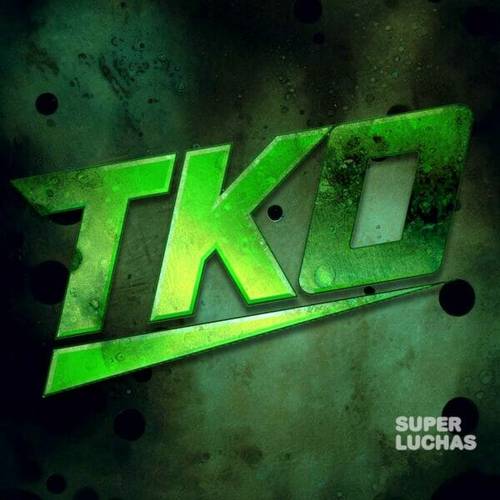 El logo de TKO Super Luchas, con El Regreso de CM Punk.