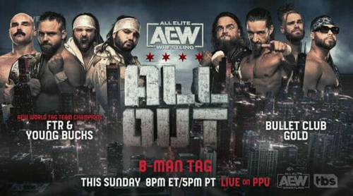 Young Bucks y FTR vs. Bullet Club Gold