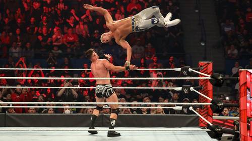 Austin Theory vs. Cody Rhodes por el Campeonato de Estados Unidos en Raw (9/2/222)