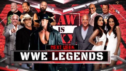 Leyendas de WWE en el 30 Aniversario de RAW