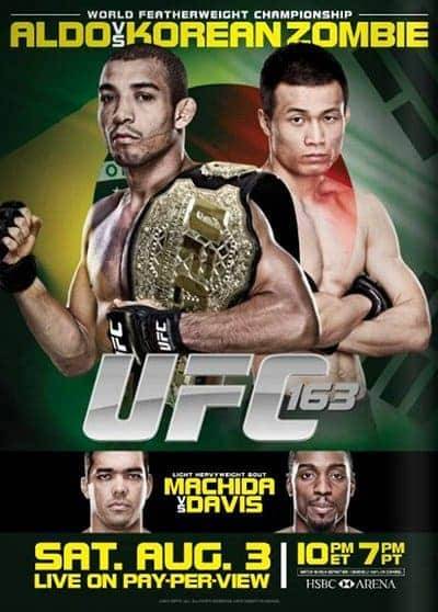 Poster UFC 163 / UFC.tv