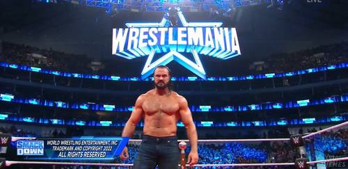 Drew McIntyre - WWE SmackDown 1 de abril 2022