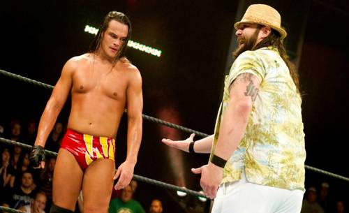 Bo Dallas y Bray Wyatt en NXT - WWE