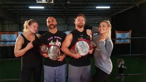 Beth Phoenix, Natalya y The Revival entrenan en la academia de Kane y Tom Prichard (27/03/2019) / JPWA.Weebly.com