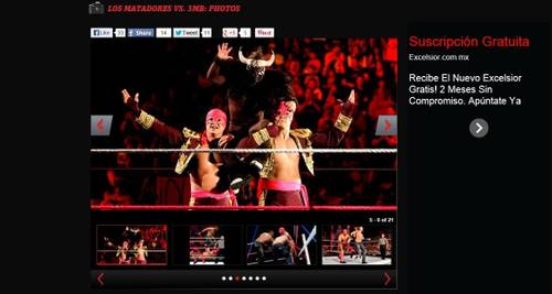 Presentación oficial de Los Matadores, Fernando y Diego con El Torito en WWE RAW / Mississippi Coast Coliseum en Biloxi, MS - 30 de septiembre de 2013 / Captura de pantalla por Dement X-treMEX 187 - www.wwe.com