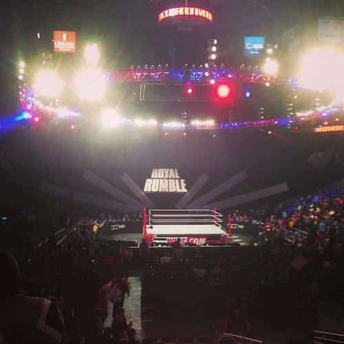 Escenografía del PPV WWE Royal Rumble 2013 (27/1/13)